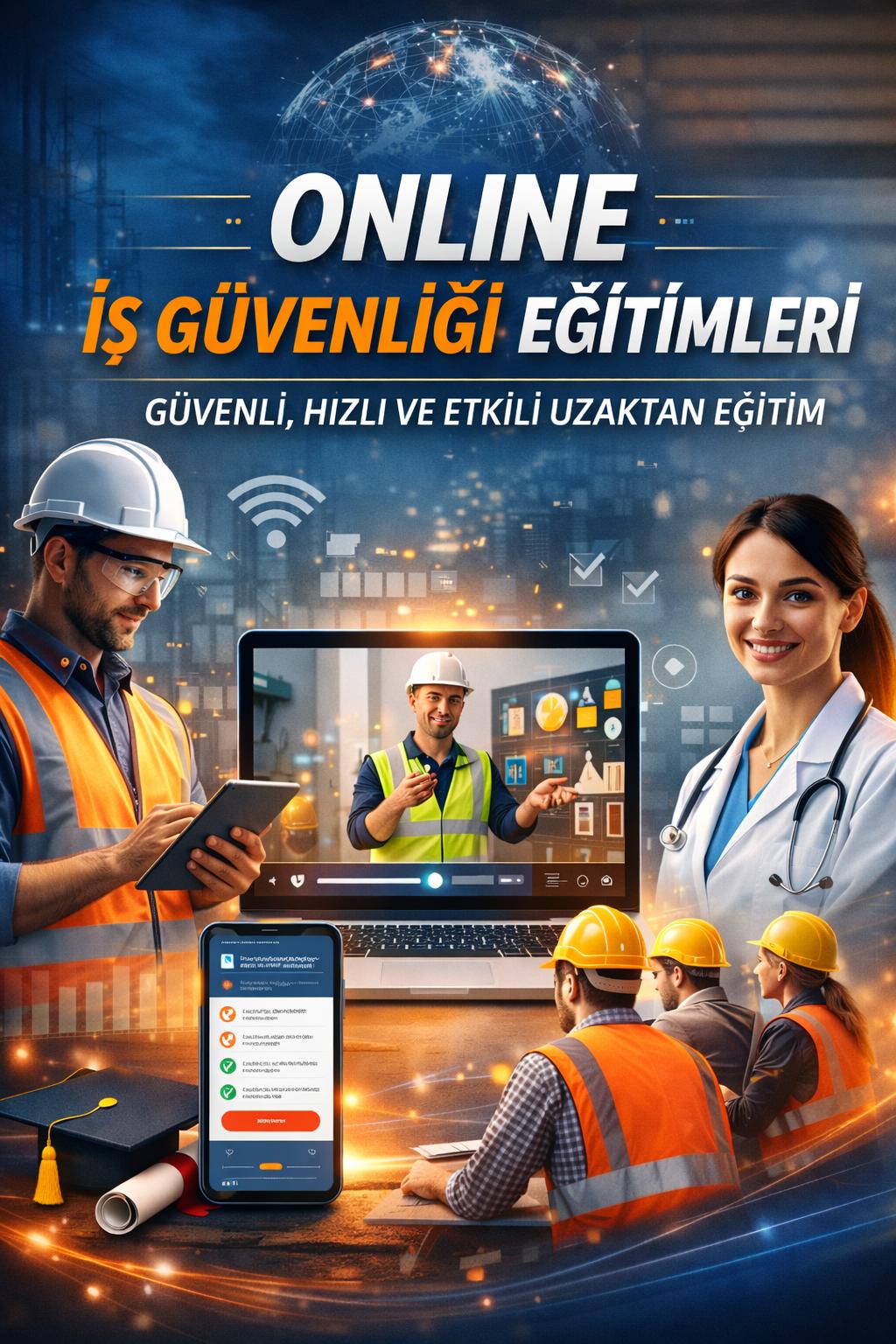 İSG uzmanlığını dijital eğitim teknolojilerine dönüştürüyoruz.