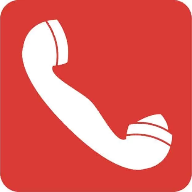 Acil Yangın Telefonu işareti