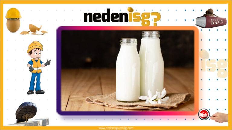 Süt Ürünleri Sektöründe İş Sağlığı ve Güvenliği 5 Süt Ürünleri Sektöründe İş Sağlığı ve Güvenliği