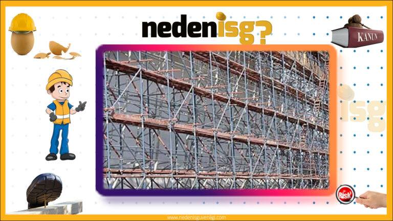 İskelelerde Güvenlik Önlemleri 11 İskelelerde Alınacak Güvenlik Önlemleri