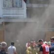 Beyoğlu'nda bir inşaatta yangın çıktı: 1'i ağır 6 işçi yaralı 9