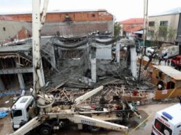 Ankara'da inşaat kirişleri çöktü: 3 işçi yaralandı 7
