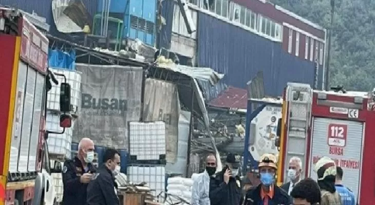 Bursa'da patlama yaşanan kimya fabrikasının fabrika müdürü tutuklandı 1