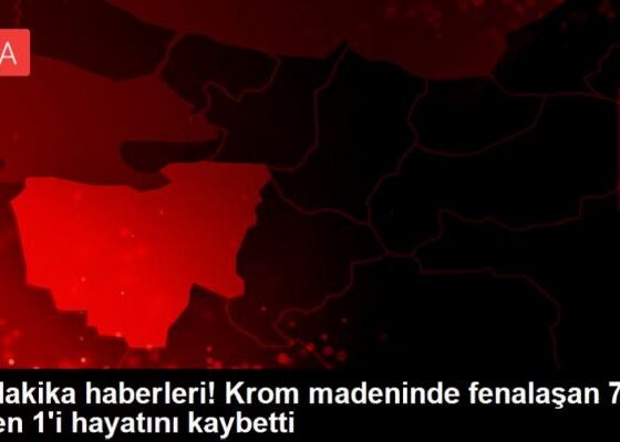 Bursa'da iş cinayeti: Krom madeninde gazdan zehirlenen 7 işçiden 1'i hayatını kaybetti 11