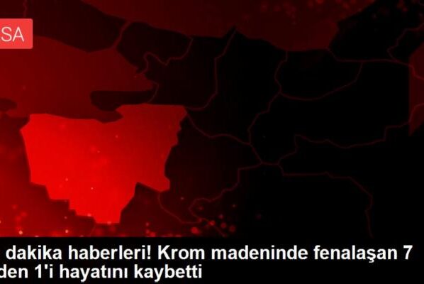Bursa'da iş cinayeti: Krom madeninde gazdan zehirlenen 7 işçiden 1'i hayatını kaybetti 2