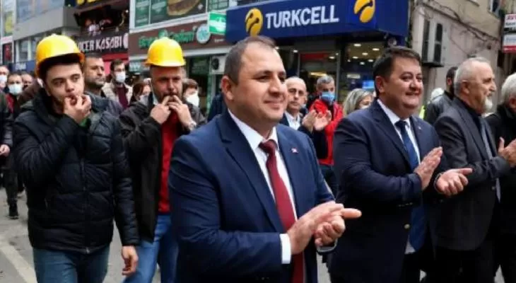 Maden işçilerinden 'Dünya Madenciler Günü'nde yürüyüş 1