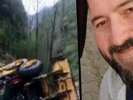 Giresun'da iş cinayeti: Umut Özdemir, iş makinesi 50 metreden yuvarlanarak hayatını kaybetti 10