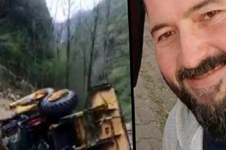 Giresun'da iş cinayeti: Umut Özdemir, iş makinesi 50 metreden yuvarlanarak hayatını kaybetti 2