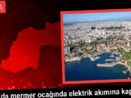 Burdur'da iş cinayeti: Mermer ocağında elektrik akımına kapılan Mustafa Erten hayatını kaybetti 6
