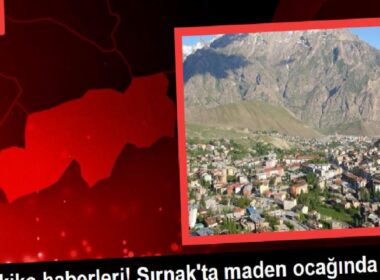 Şırnak'ta iş cinayeti: Maden ocağındaki göçük:te Hekim Ercan hayatını kaybetti 1