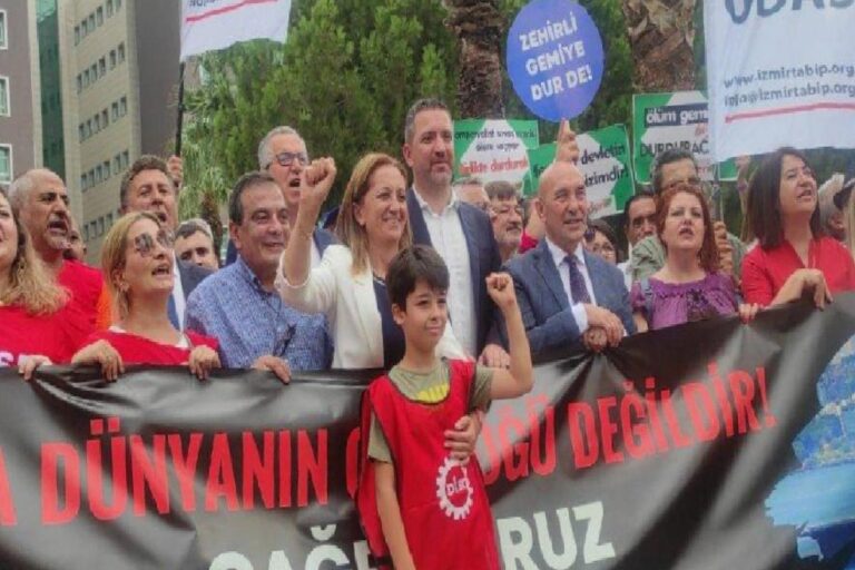 İzmir’de asbestli ‘ölüm gemisi’ için ortak mücadele 4