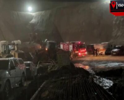 Van'da inşaatı süren tünelde yaşanan göçükte 2 işçi hayatını kaybetti