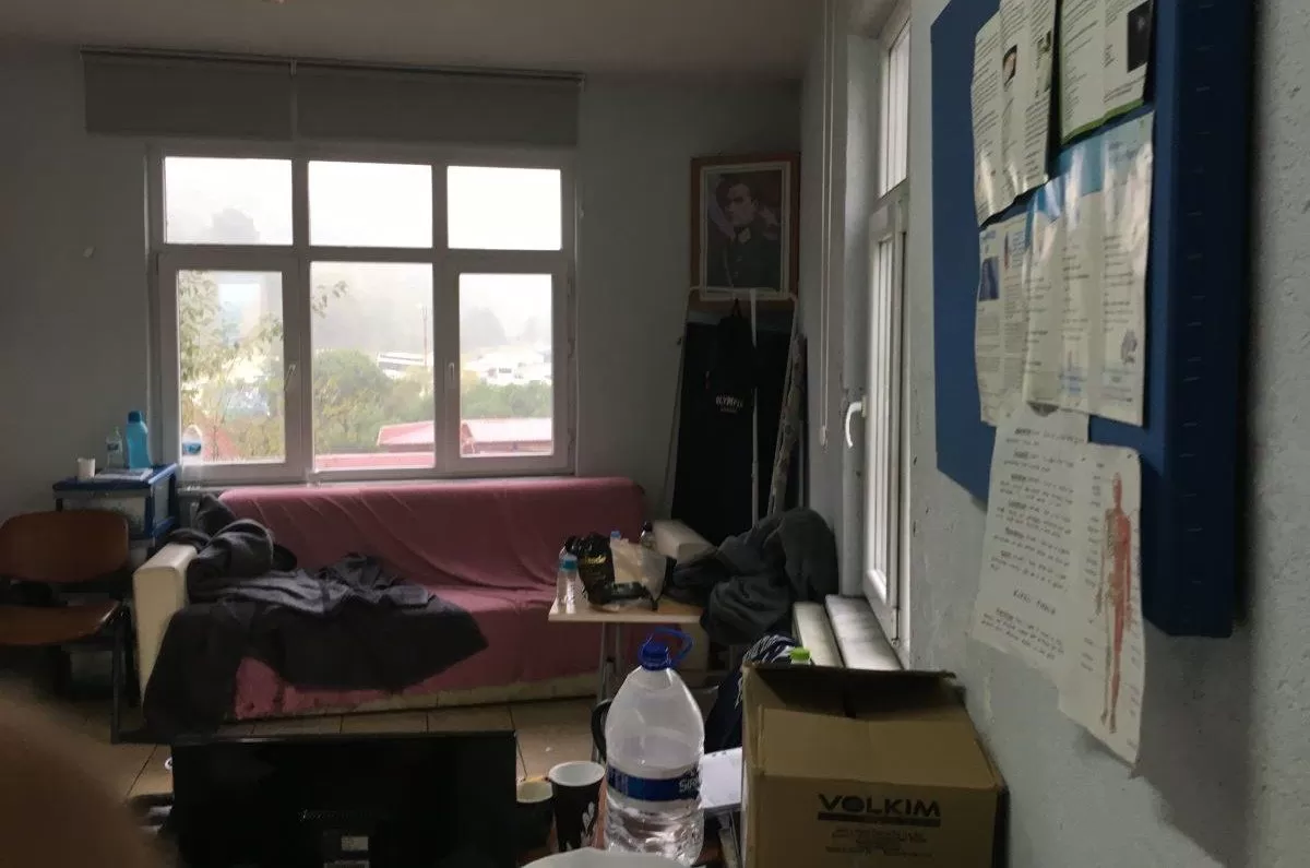 Maden faciasındaki ‘İş Sağlığı ve Güvenliği Koruma Odası’ böyle mi olmalı?