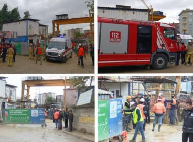 Sancaktepe’de metro inşaatında 1 işçi yaralandı