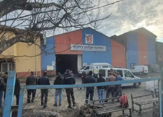 Kayseri'de kafasını makineye sıkıştıran işçi kurtarılamadı