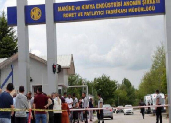 MKE Fabrikası'nda patlamada 5 işçi hayatını kaybetti