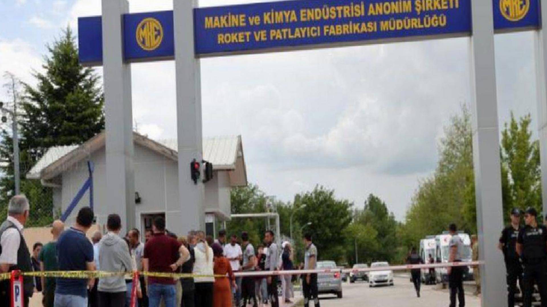 MKE Fabrikası’nda patlamada 5 işçi hayatını kaybetti