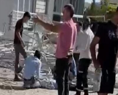 Malatya'da iş cinayeti: Çöken iskelede 1 işçi öldü, 2 kişi yaralandı