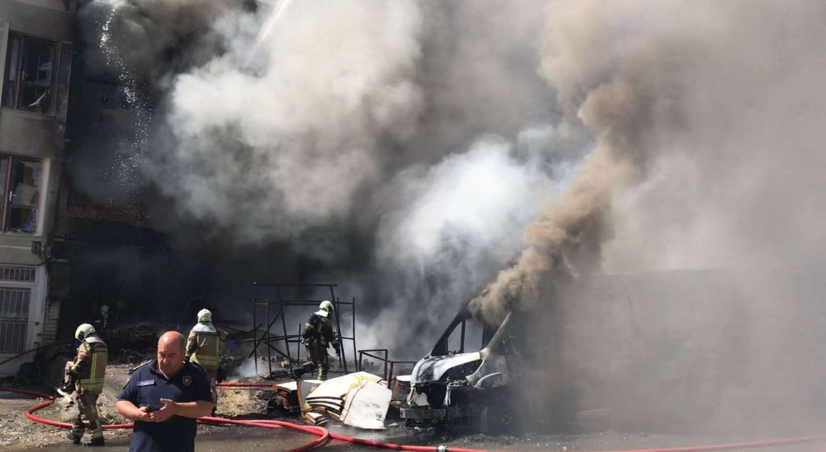 Ankara’da çıkan yangında iki işçi hayatını kaybetti!
