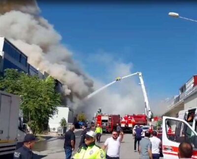 Ankara’da çıkan yangında iki işçi hayatını kaybetti!