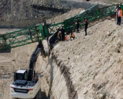 Arnavutköy'de iş cinayeti: Vinç devrildi: 1 işçi yaşamını kaybetti