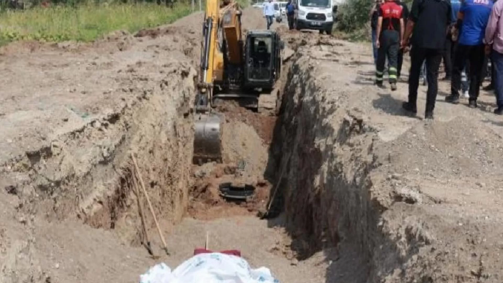Çankırı'da altyapı çalışması sırasında göçük altında kalan Orhan Arvaz hayatını kaybetti