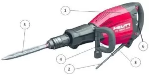 İş Makineleri ve İş Ekipmanları Kontrol Tabloları 23 Matkap - Hilti için Kontrol Tablosu