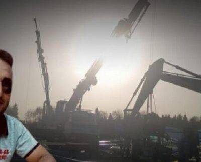 Üniversite Kampüsünde iş cinayeti; Vinçten düşen işçi yaşamını kaybetti