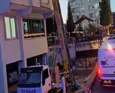 Gaziantep'te iş cinayeti: 2 işçi yük asansöründen düşerek hayatını kaybetti