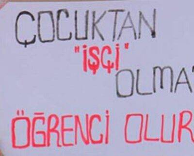Çocuk işçi cinayeti: 15 yaşındaki Stajyer öğrenci sunta bloklarının altında kalarak yaşamını kaybetti