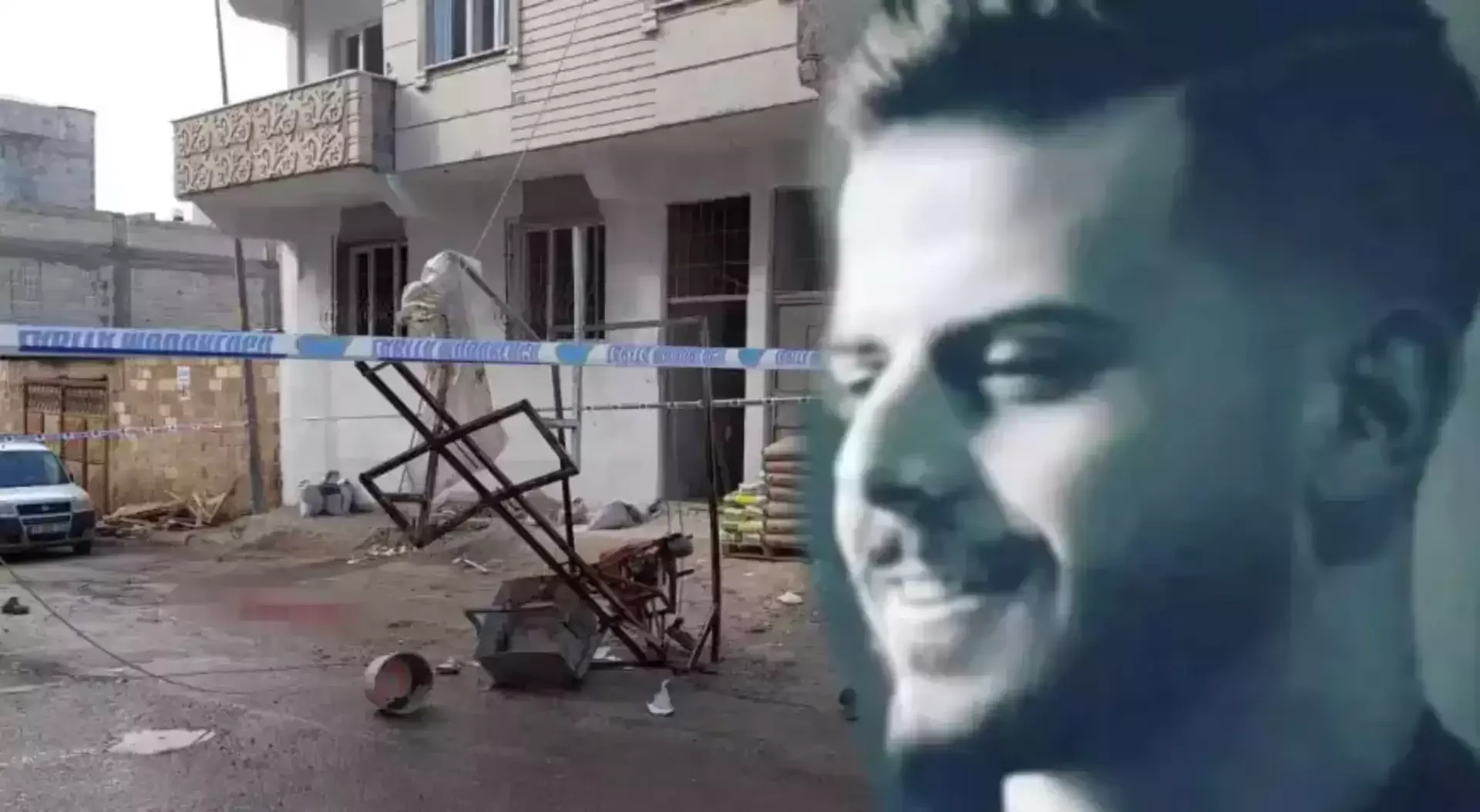 Gaziantep’te inşaatta üzerine vinç düşen işçi hayatını kaybetti