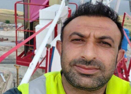 Hatay TOKİ şantiyesinde 5'inci kattan düşen işçi hayatını kaybetti
