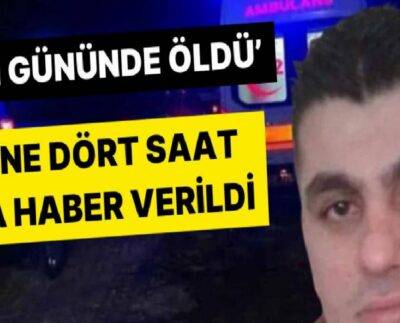 Yok Artık! Çorlu'da yaşanan iş cinayetinde ailesine 4 saat sonra haber verilmiş: "Çöp Gibi Alıp Hastaneye Bırakıp Gitmişler"