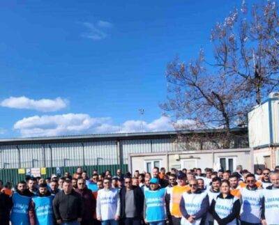 Borusan işçileri sendika üyeliği nedeniyle işten çıkarıldı