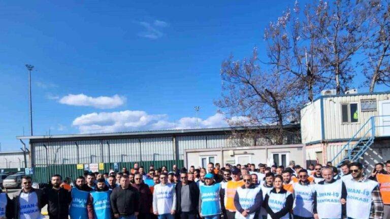 Borusan işçileri sendika üyeliği nedeniyle işten çıkarıldı