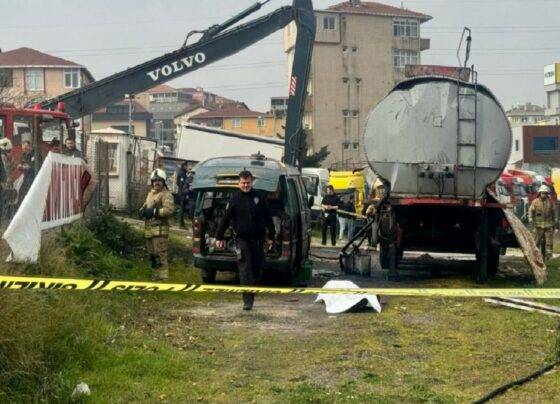 İstanbul'da akaryakıt tankeri patladı: 2 işçi yaşamını yitirdi