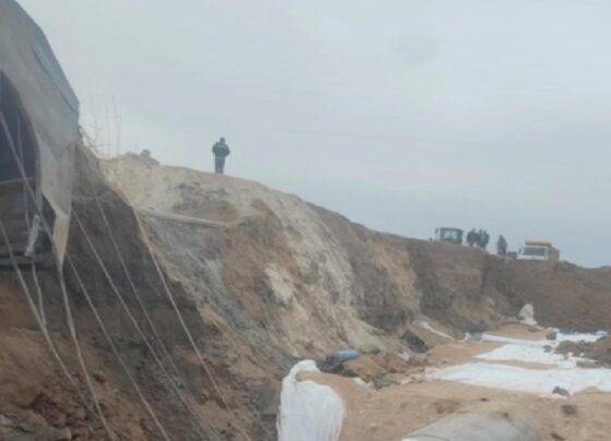 Kayseri'de kapalı sulama sistemi inşaatında işçi hayatını kaybetti 1