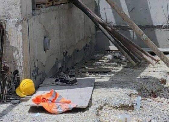 Trabzon inşaattan düşen 47 yaşındaki işçi hayatını kaybetti!