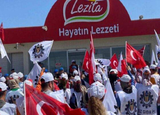 Türkiye'de Demokrasi: Sert müdahaleli Lezita grevinde Türk işçilerin yerine Hintli işçi aldılar!