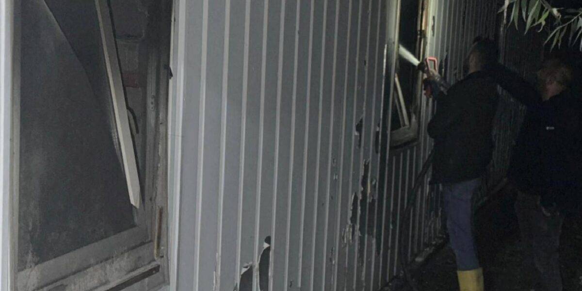 Bingöl'de konteyner yangınında 25 yaşındaki işçi hayatını kaybetti