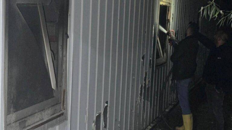 Bingöl'de konteyner yangınında 25 yaşındaki işçi hayatını kaybetti