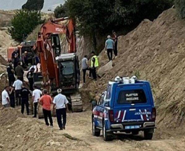 Denizli'de toprak kayması: 1 işçi hayatını kaybetti, 1 işçi ağır yaralı
