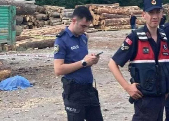 Karabük'te tomruk altında kalan 49 yaşındaki işçi yaşamını kaybetti 1