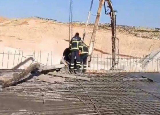 Mardin'de beton mikseri pompasının altında kalan 31 yaşındaki işçi öldü