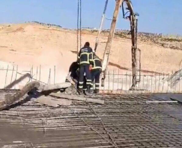 Mardin'de beton mikseri pompasının altında kalan 31 yaşındaki işçi öldü