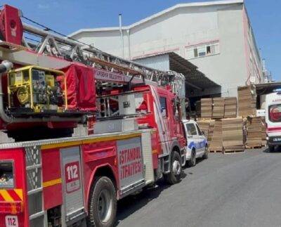 İstanbul'da baskı makinesine sıkışan işçi yaşamını kaybetti