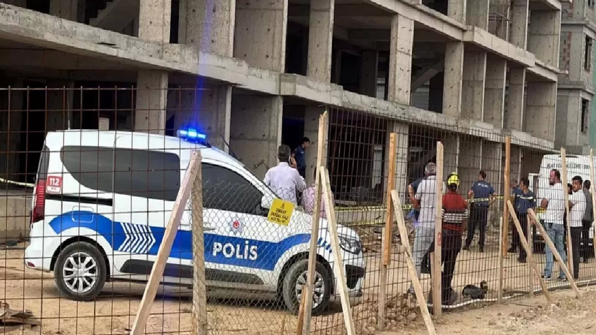 Konya'da 5. kattan düşen 43 yaşındaki işçi hayatını kaybetti