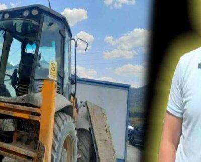 İş makinesi ile duvar arasında sıkışan 41 yaşındaki işçi yaşamını kaybetti