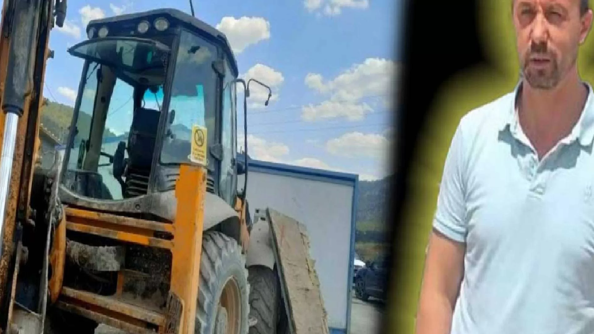 İş makinesi ile duvar arasında sıkışan 41 yaşındaki işçi yaşamını kaybetti