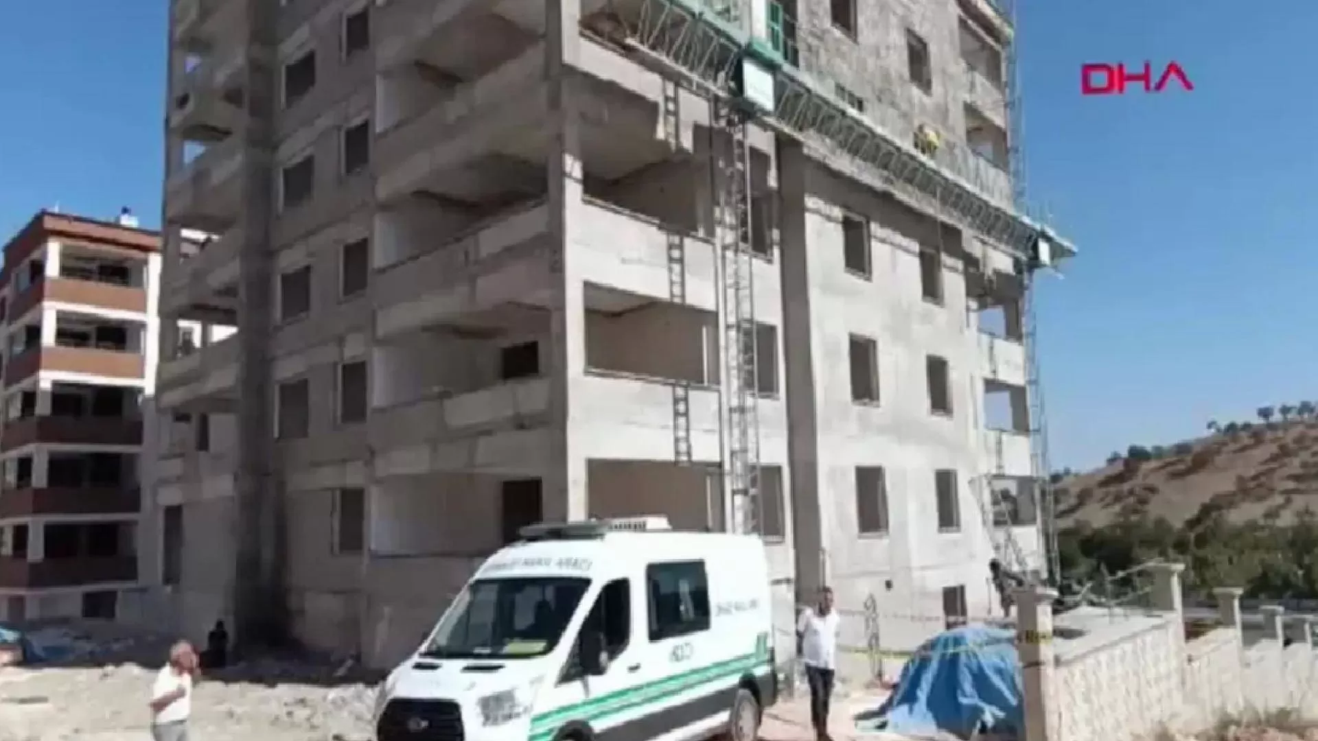 Gaziantep'te üzerine vincin bomu düşen 20 yaşındaki işçi yaşamını kaybetti!